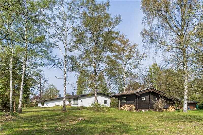Männerzeit-Haus mit Saunahütte im Grünen